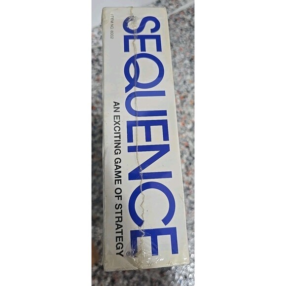 VINTAGE SEQUENCE Board Game 1995 Sealed No. 8002 Jax LTD. NEW SEALED - Picture 2 of 3